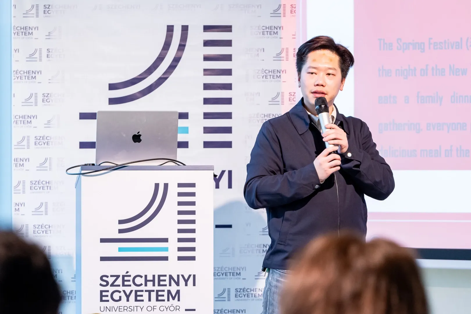 Former student of Széchenyi István University, Guo Shaofeng, who recently received the  institution’s 